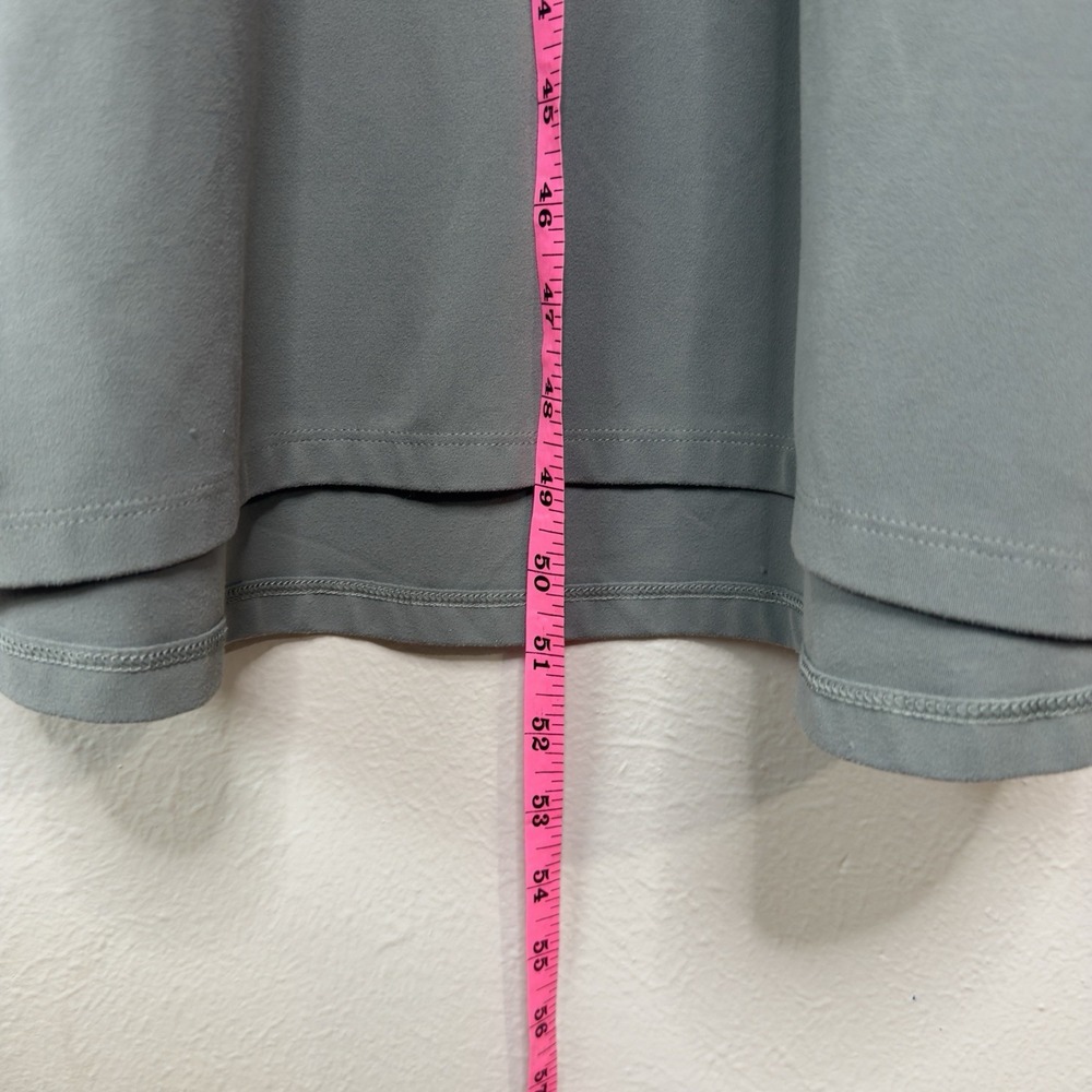 REI Co-Op Womens XL Sun Up Tank Travel Casual Midi Dress Sage Athleisure Stretch - Picture 11 of 11